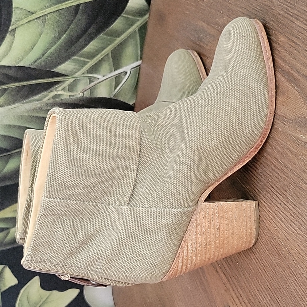 Rag And Bone Heeled Canvas Booties - image 8